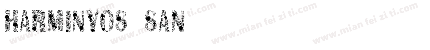 HarminyOS San字体转换